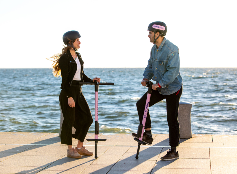 Illustration for article titled Pogo Stick Sharing Micro Mobility Company Cangoroo Is Truly Beyond the Pale